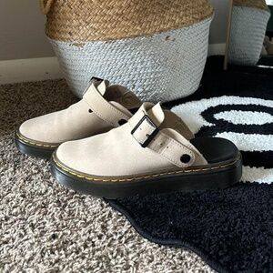 Dr Marten’s CARLSON SUEDE CASUAL SLINGBACK MULES